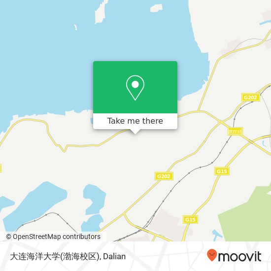 大连海洋大学(渤海校区) map