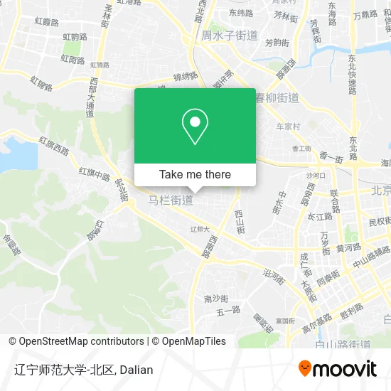 辽宁师范大学-北区 map