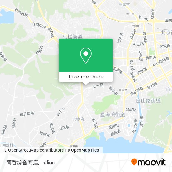 阿香综合商店 map