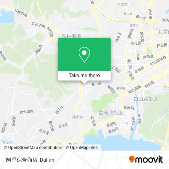 阿香综合商店 map