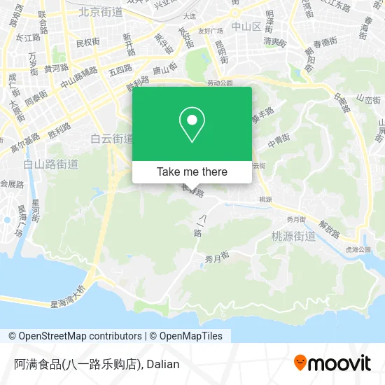 阿满食品(八一路乐购店) map