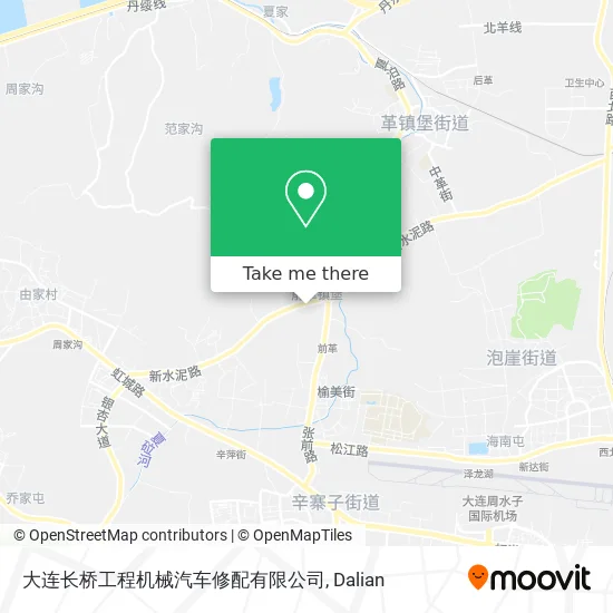 大连长桥工程机械汽车修配有限公司 map