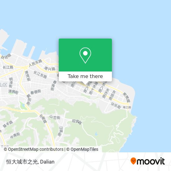 恒大城市之光 map
