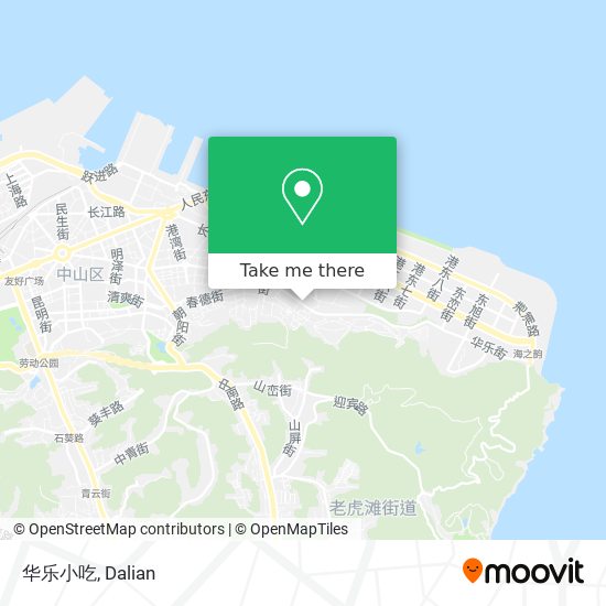 华乐小吃 map