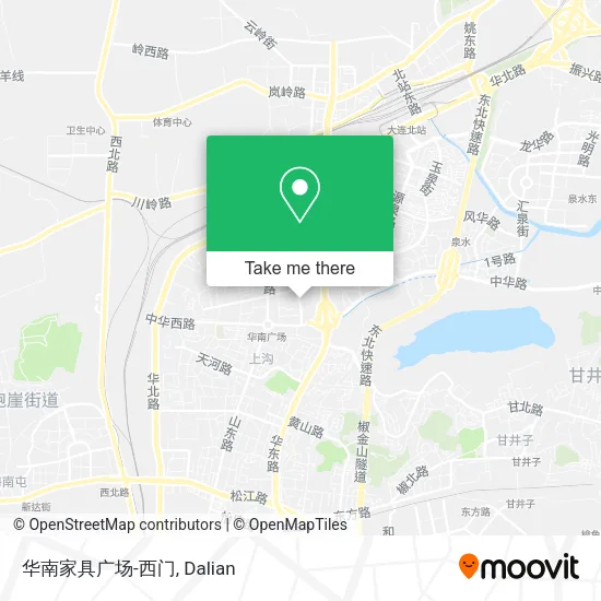 华南家具广场-西门 map