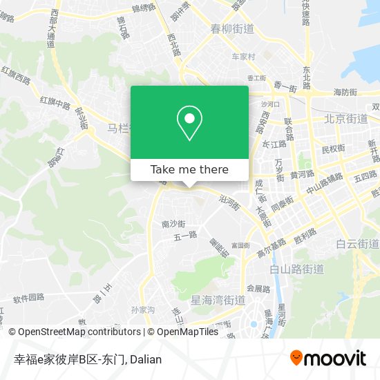 幸福e家彼岸B区-东门 map