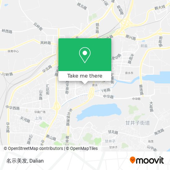 名示美发 map