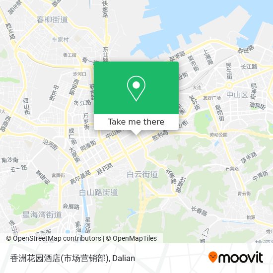 香洲花园酒店(市场营销部) map