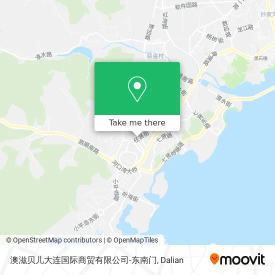 澳滋贝儿大连国际商贸有限公司-东南门 map