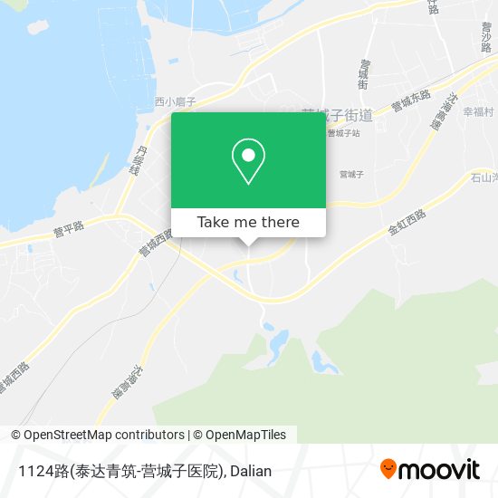 1124路(泰达青筑-营城子医院) map