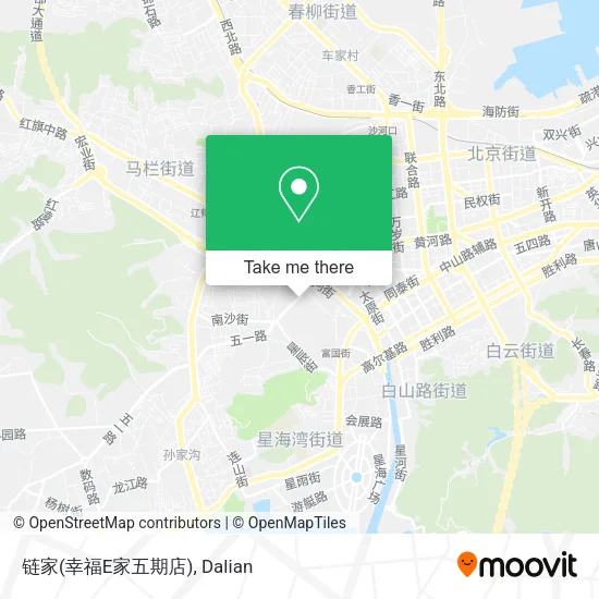 链家(幸福E家五期店) map