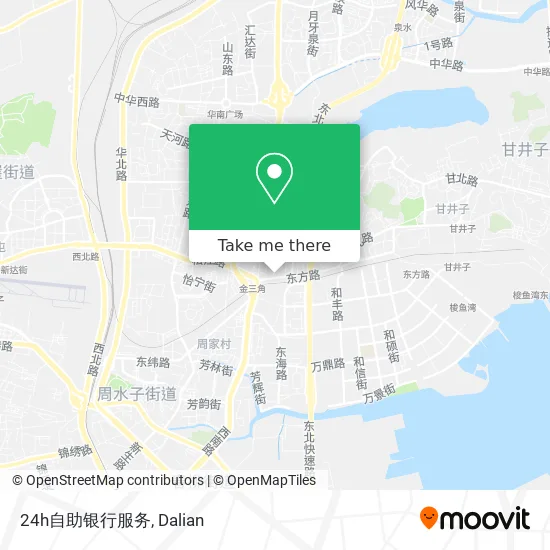 24h自助银行服务 map