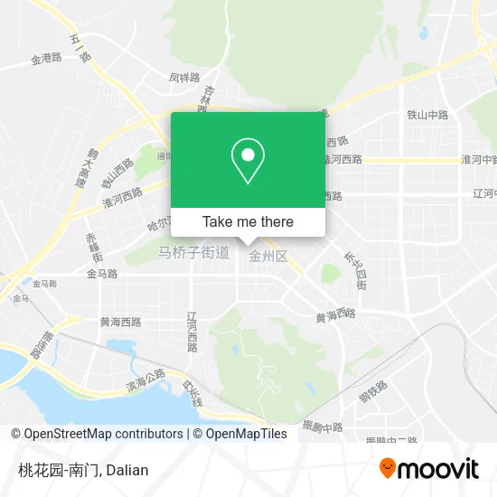 桃花园-南门 map