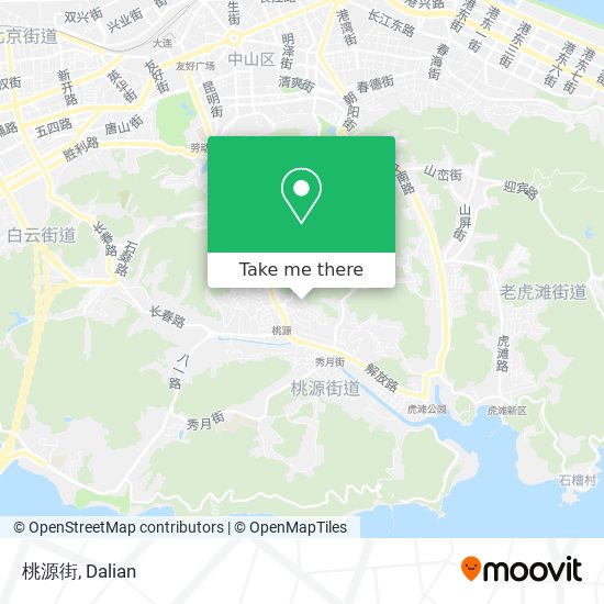 桃源街 map