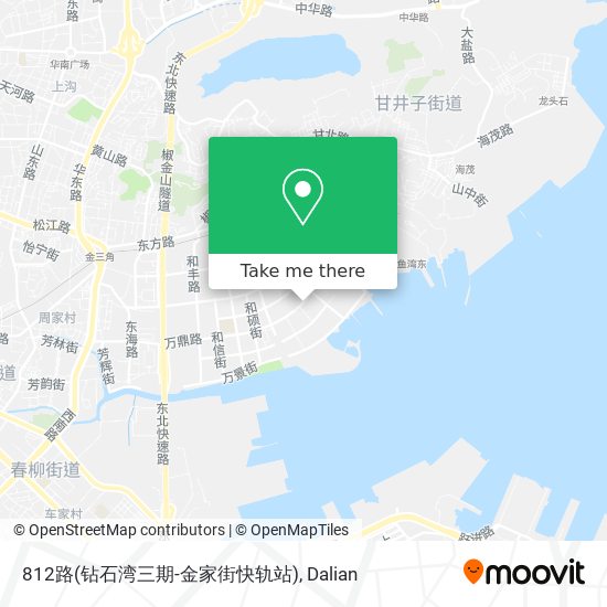 812路(钻石湾三期-金家街快轨站) map