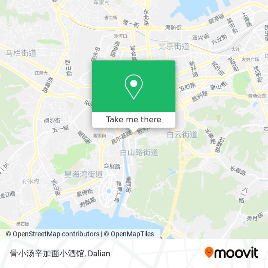 骨小汤辛加面小酒馆 map