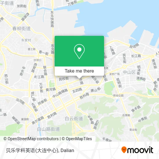 贝乐学科英语(大连中心) map