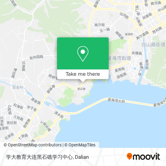 学大教育大连黑石礁学习中心 map