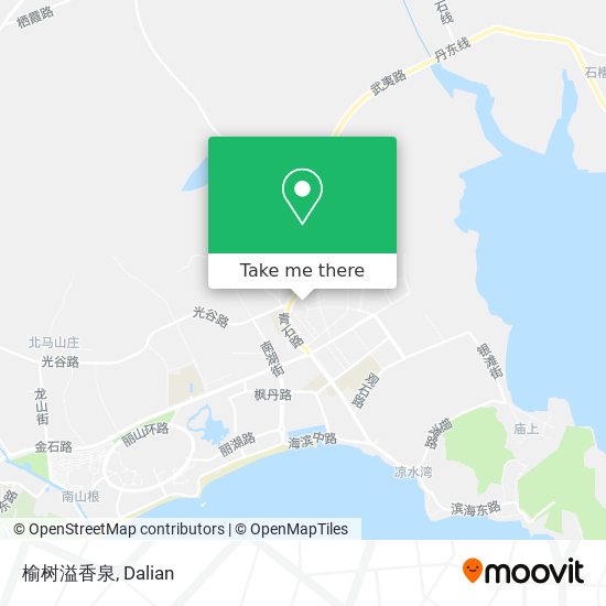 榆树溢香泉 map