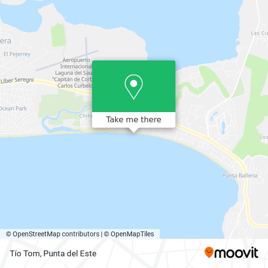 Mapa de Tío Tom