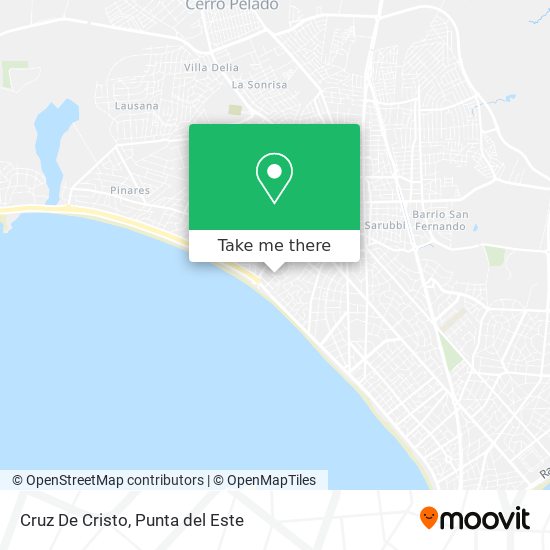 Mapa de Cruz De Cristo