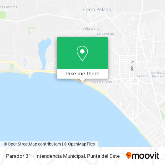 Parador 31 - Intendencia Municipal map