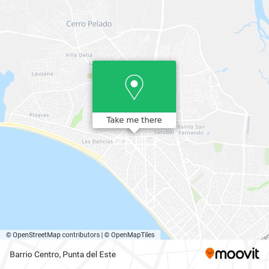 Mapa de Barrio Centro