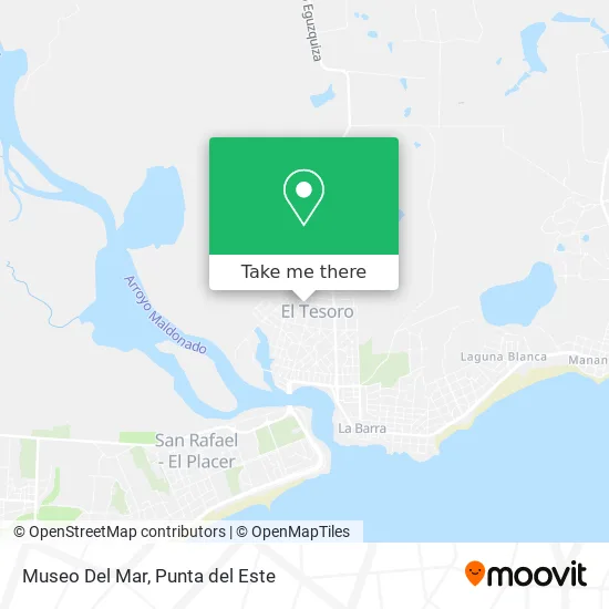 Mapa de Museo Del Mar
