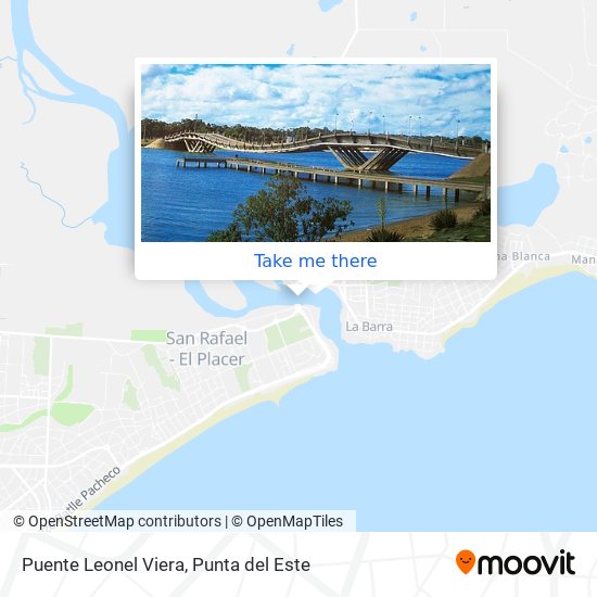 Puente Leonel Viera map
