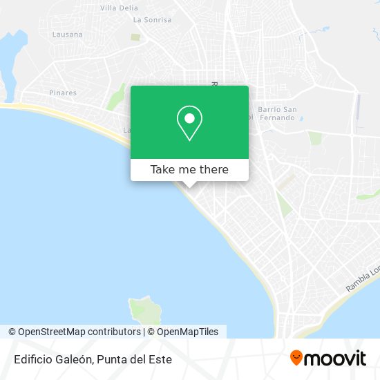 Edificio Galeón map