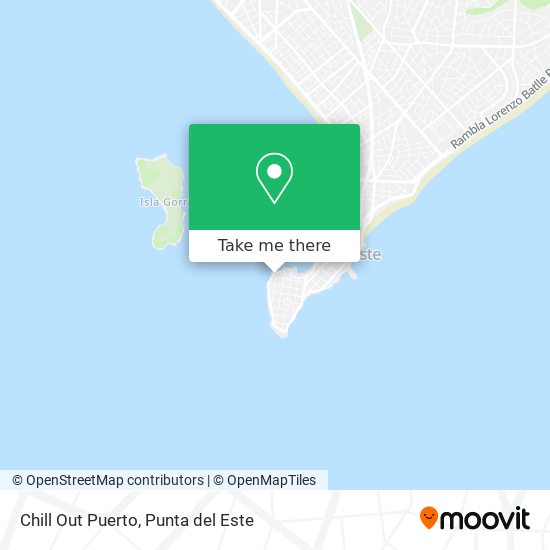 Mapa de Chill Out Puerto