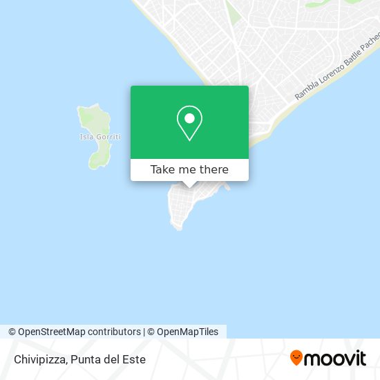 Mapa de Chivipizza