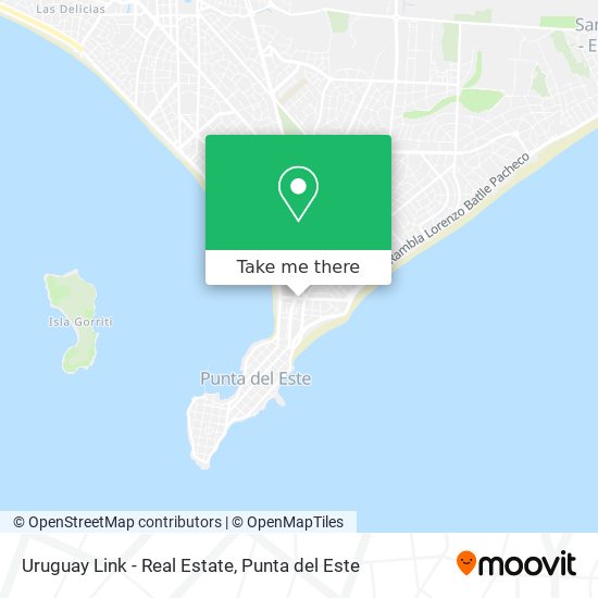 Uruguay Link - Real Estate map