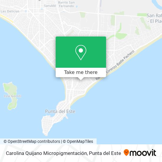 Carolina Quijano Micropigmentación map