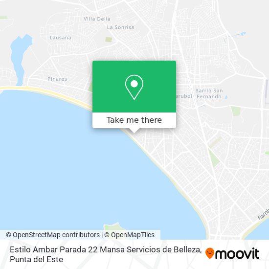 Estilo Ambar Parada 22 Mansa Servicios de Belleza map