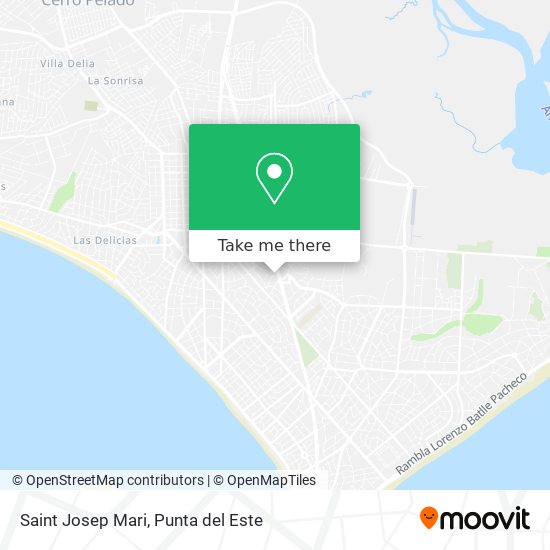 Mapa de Saint Josep Mari