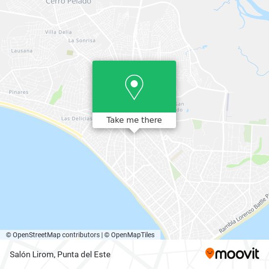 Salón Lirom map