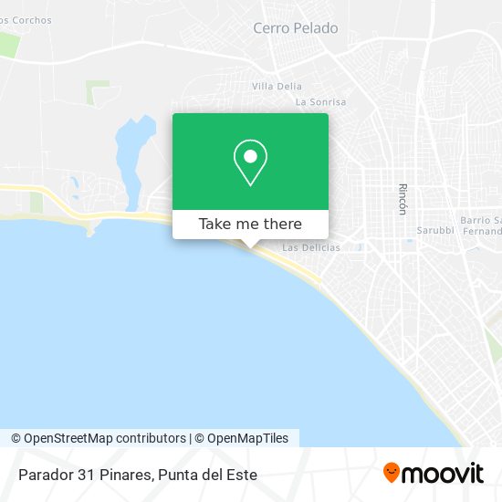 Mapa de Parador 31 Pinares