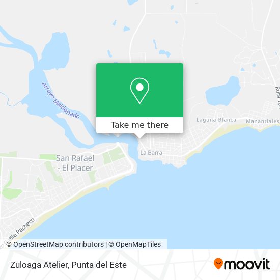 Zuloaga Atelier map