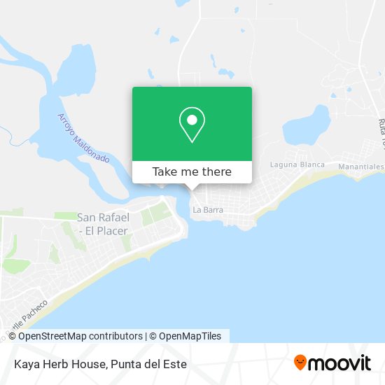Mapa de Kaya Herb House
