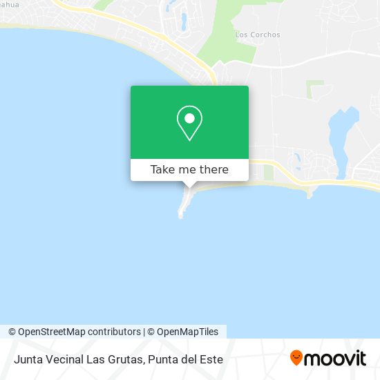 Junta Vecinal Las Grutas map