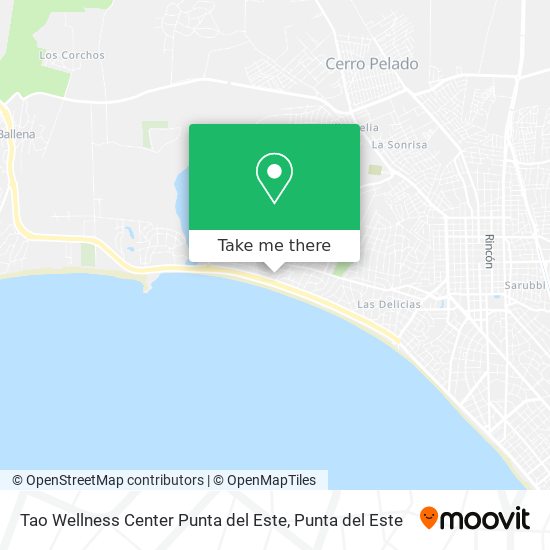 Mapa de Tao Wellness Center Punta del Este