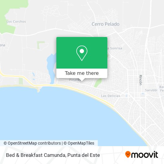 Bed & Breakfast Camunda map