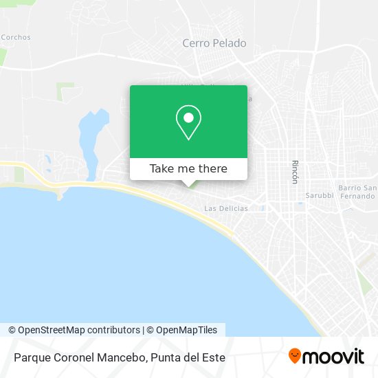 Parque Coronel Mancebo map