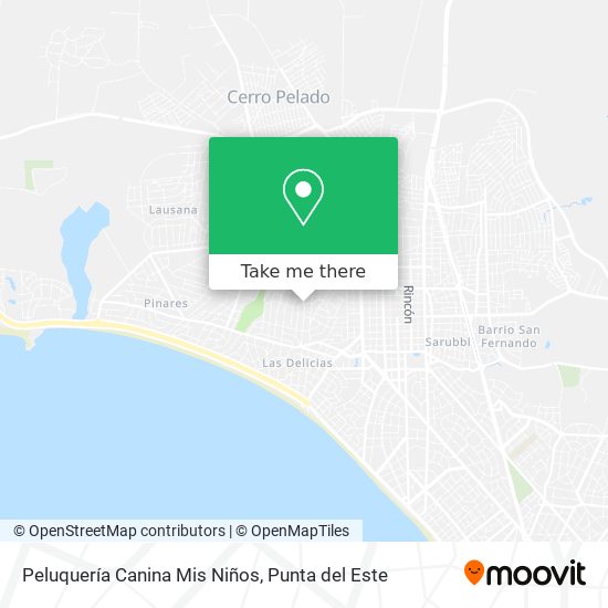 Peluquería Canina Mis Niños map