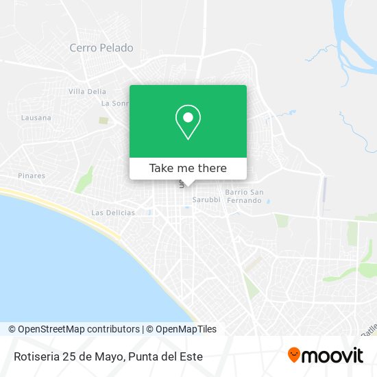 Rotiseria 25 de Mayo map