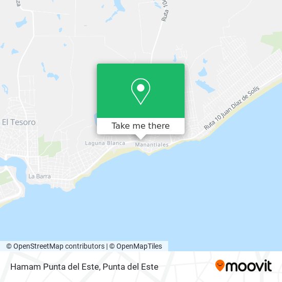 Mapa de Hamam Punta del Este