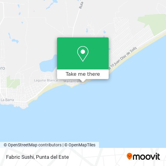 Mapa de Fabric Sushi