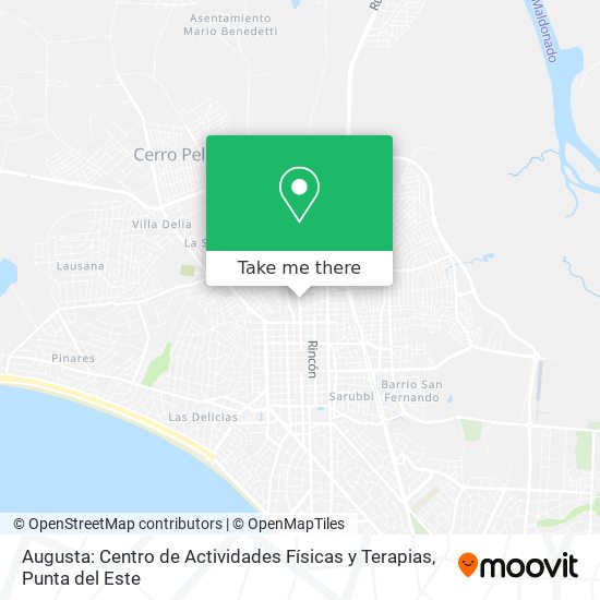 Augusta: Centro de Actividades Físicas y Terapias map