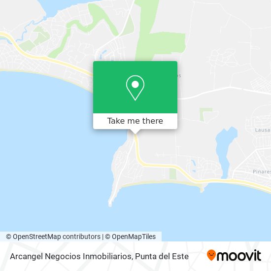 Arcangel Negocios Inmobiliarios map